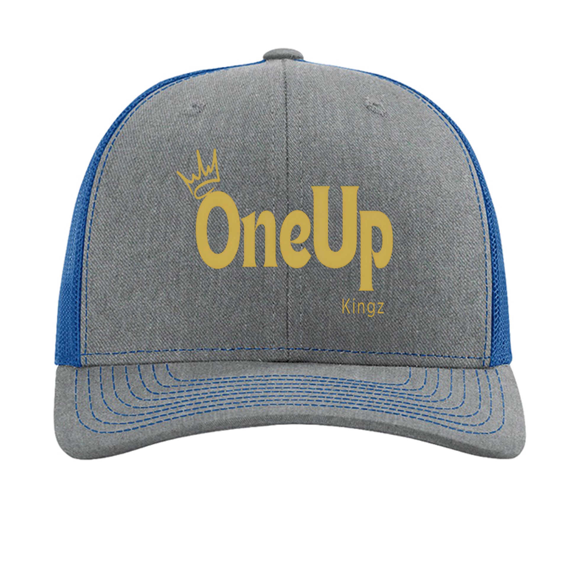 Heather Grey/ Royal - 112 - FRONT